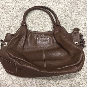 Kate spade stevie purse handbag brown